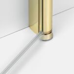 Złota kabina prysznicowa 90x90 składana NEW SOLEO LIGHT GOLD K-1953 - 11