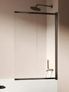 Parawan rozsuwany nawannowy SENSI 100x150 Gunmetal Brushed NEW TRENDY P-0265