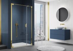 Sanswiss drzwi prysznicowe CADURA GOLD  140 CA31C Lewe złote  CA31CG1401207