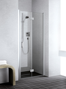 Drzwi prysznicowe LIGA 90 składane prawe  (86-91) Kermi LI2SR09020VPK