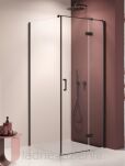 Czarna kabina prysznicowa NESTA BLACK 120x80 prawa K-3751 NEW TRENDY - 13