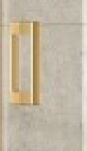 Złota szczotkowana Kabina półokrągła PRIME GOLD BRUSHED rozsuwana 90x90 h200 New Trendy K-3589 - 7