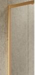 Złota szczotkowana Kabina półokrągła PRIME GOLD BRUSHED rozsuwana 90x90 h200 New Trendy K-3589 - 3