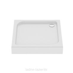 NEW TRENDY Brodzik DOMIO 80x80x16 akrylowy z obudową B-0347