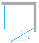 Sanswiss Kabina prysznicowa SOLINO SOL1+SOLT1 80x70 SOL108005007+SOLT107005007 - 8
