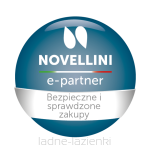 NOVELLINI Brodzik OLYMPIC PLUS 160X75x12,5  biały  z obudową i syfonem OL1607511-30 - 3