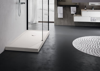NOVELLINI Brodzik OLYMPIC PLUS 160X75x12,5  biały  z obudową i syfonem OL1607511-30