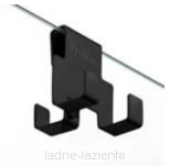 NEW TRENDY Kabina prysznicowa AVEXA BLACK 90x120 czarna EXK-1615 - 8