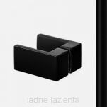 NEW TRENDY Kabina prysznicowa AVEXA BLACK 90x120 czarna EXK-1615 - 7