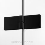 NEW TRENDY Kabina prysznicowa AVEXA BLACK 90x120 czarna EXK-1615 - 4