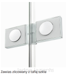 NEW TRENDY drzwi prysznicowe NEW SOLEO 80X195 prawe  SKŁADANE D-0132A - 5