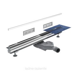 Odpływ Liniowy Thin Line 100   h9,5-13cm Schedpol Schedline SOL-100012