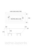 Wanna MAIO 150x70  Schedline 3WST.M2P-15070 - 5