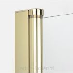 Złota kabina prysznicowa 80x110 NEW SOLEO LIGHT GOLD L/P NEW TRENDY K-4371 - 11