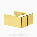 NEW TRENDY Kabina prysznicowa AVEXA GOLD SHINE 80x90 prawe złota połysk EXK-1649 - 3