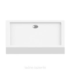 NEW TRENDY Brodzik COLUMBUS 100x90x14 akrylowy ze stelażem B-0332