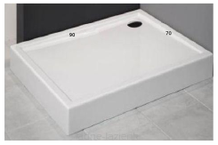 NOVELLINI Brodzik prostokątny City A 70x90 90x70 VRS709014-30
