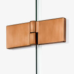 Miedziana Kabina prysznicowa 120x90 AVEXA COPPER BRUSHED  NEW TRENDY EXK-3686 - 11
