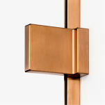 Miedziana Kabina prysznicowa 120x90 AVEXA COPPER BRUSHED  NEW TRENDY EXK-3686 - 7
