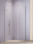 Kabina prysznicowa New Trendy OXIA Nickel Brushed AXJ-1137 80x80 cm