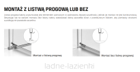 NEW TRENDY Kabina prysznicowa AVEXA 120x120 EXK-1539 - 3