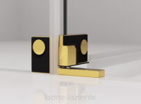Sanswiss Kabina prysznicowa CADURA GOLD 140x90 CA13+CAT1 Lewa złota CA13G1401207+CAT10901207 - 8