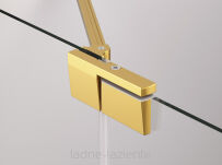 Sanswiss Kabina prysznicowa CADURA GOLD 140x90 CA13+CAT1 Lewa złota CA13G1401207+CAT10901207 - 4