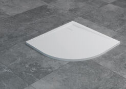 Brodzik 90x90 konglomeratowy LIVADA SANSWISS półokrągły W20R5509004