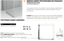 NEW TRENDY Kabina prysznicowa EVENTA 120x90 8mm EXK-4549 - 9