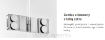 NEW TRENDY Kabina prysznicowa EVENTA 120x90 8mm EXK-4549 - 7