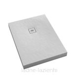 Brodzik NonLimits WHITE STONE 90x100 biały Schedpol Schedline 3ST.N1P-90100/B/ST-M1/B/ST - 9