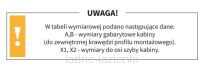 Kabina prysznicowa KALIBRA CHROME 80x70 prawa K-5021 NEW TRENDY - 6