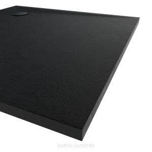 Brodzik LIBRA BLACK STONE 90x100 x3  Schedpol Schedline 3SP.L1P-90100/C/ST