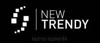 Kabina Walk in AVEXA BLACK 90 czarna ścianka wolnostojąca NEW TRENDY EXK-2050 - 8