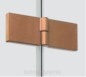 Miedziana kabina prysznicowa NESTA COPPER BRUSHED 110x100 prawa K-4641 NEW TRENDY - 10