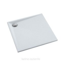 Brodzik LIBRA WHITE STONE 80x80 x3 Schedpol Schedline 3SP.L1K-8080/B/ST