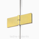 Złota Kabina prysznicowa AVEXA GOLD SHINE 90x90 prawa połysk NEW TRENDY EXK-1661GM - 8